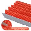 PATIKIL Closed Cell Foam Sleeping Pad, Insulated R-Value 2.1 Foldable Sleeping Pad Lightweight Sleeping Mat for Camping Backpacking Hiking Outdoor, Orange view 3