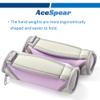 AceSpear Hand Weights for Women Men 1lb 2lbs 3lbs 4lbs Soft Dumbbells of 2, Detachable Walking Weight for Aerobics, Jogging, Running (1 lb x 2, Purple) view 2