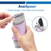AceSpear Hand Weights for Women Men 1lb 2lbs 3lbs 4lbs Soft Dumbbells of 2, Detachable Walking Weight for Aerobics, Jogging, Running (1 lb x 2, Purple) view 3