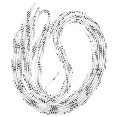 BESPORTBLE 1 Pair Hockey Shoe Laces Sports Shoes Shoelaces Ice Skates Accessories Shoelaces Replacement Ice Skates Ski Shoe Flat Fashion Roller s White Polyester