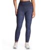 Aoxjox High Waisted Workout Leggings for Women Tummy Control Buttery Soft Yoga Metamorph Deep V Pants 26" (Cloud Navy, Large) view 2