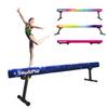 Sealoha 8ft Ultrasimple Adjustable&Foldable Balance Beam,High-Low Floor Beam Suede Gymnastics Equipment, Gymnastics Beam for Training&Professional HomeTraining (Gym Beam, Starry Sky, 8ft) view 1