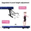 Sealoha 8ft Ultrasimple Adjustable&Foldable Balance Beam,High-Low Floor Beam Suede Gymnastics Equipment, Gymnastics Beam for Training&Professional HomeTraining (Gym Beam, Starry Sky, 8ft) view 3