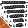 REERON Single Picatinny Rails,3 5 7 9 11 13 Slot Aluminum Single-Sided Picatinny Rail Accessory with 13 T-Nuts & Screws, 3 Allen Wrench view 2