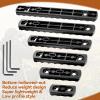 REERON Single Picatinny Rails,3 5 7 9 11 13 Slot Aluminum Single-Sided Picatinny Rail Accessory with 13 T-Nuts & Screws, 3 Allen Wrench view 3