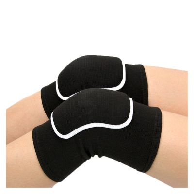 Volleyball Knee Pads for Dancers non-Slip Knee Brace Soft Knee Pads Breathable Knee Compression Sleeve for Dance Wrestling Volleyball Basketball Jogging Cycling Arthritis , Soft Breathable Knee Pads f
