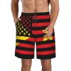 Tigray Region Flag Men's Swim Trunks Quick Dry with Mesh Lining Beach Shorts Bathing Suit Swimwear X-Large view 1