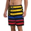 Colombian Flag Men's Swim Trunks Quick Dry with Mesh Lining Beach Shorts Bathing Suit Swimwear 3X-Large view 2