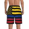 Colombian Flag Men's Swim Trunks Quick Dry with Mesh Lining Beach Shorts Bathing Suit Swimwear 3X-Large view 3