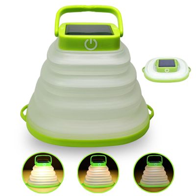 Solis Convene Solar Camping Lanterns-Collapsible Camping Essentials,IP65 Solar Lights Outdoor Waterproof,USB Portable Camping Hanging Lamp for Backpacking Gear,Emergency,Tent,Travel,Hiking