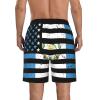 Guatemala Flag Men's Swim Trunks Quick Dry with Mesh Lining Beach Shorts Bathing Suit Swimwear 3X-Large view 3