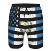 Guatemala Flag Men's Swim Trunks Quick Dry with Mesh Lining Beach Shorts Bathing Suit Swimwear 3X-Large view 4