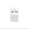 Beatrix & Luca Printed Fabric Velvet Ring Box for Wedding Ceremony, Proposal, Engagement, Bridal (Copper Floral Single Ring) view 4