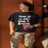 Anime Ramen Boba Sketching Kawaii Anime Fan Men's T Shirt (S, Black) view 4