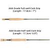 AnglerDream 8'4'' 3WT Fly Rod Kit Fly Fishing Rod 4 Section 3WT with Silver Reel and Blue Line Fly Fishing Combo view 4