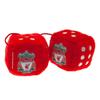 Liverpool FC Dice Car Hanger (One Size) (Red) view 2
