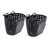 BESPORTBLE Bike Baskets for Boys and Girls 2 Pcs Front Storage Basket Sturdy Bike Accessory Lid