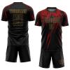 SNAPMADE Personalized Jersey with Name Number Team Name Logo,Soccer Jersey for Men/Youth view 1