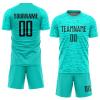Custom Soccer Jersey Gradient with Shorts Printed Name Number Sports Training Large Size Uniforms for Men/Youth view 1