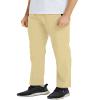 BASUDAM Men's Athletic Pants Thin Lightweight Quick Dry Zipper Pockets Outdoor Sports Pants for Running Jogging Hiking Light Khaki XL view 2