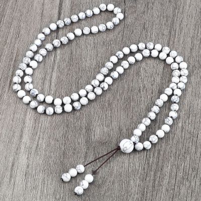108 Natural Stone Agate Black Onyx Beads Bracelet Necklace Men Necklace Women Malachite,Black Pine