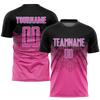 Custom Soccer Jersey Printed Player Name Number Sports Uniforms School Set Adult/Youth Suit for Fan view 2