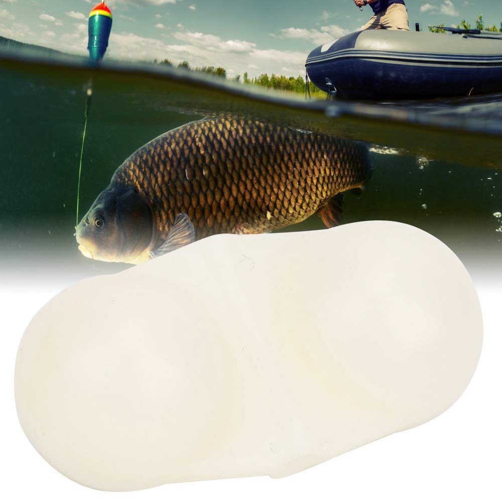 Fishing Rattles, 40pcs Fishing Double Rattle Catfish Rattles, Fishing Line Rattles Sea Fishing Attractor Beads, Portable Fishing Rattles Inline Dual Rattle Fishing Luring Fishing