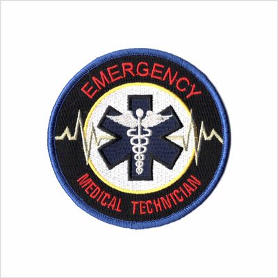 Emergency Medical Technician Patch EMT EMS Ambulance Uniform - F 89