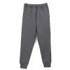 chopper club Boy's Active Joggers/Sweatpants in Slim Fit Made in 100% Polyetser Stretchable Fabric Medium Thickness Black D Grey 14 view 3