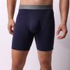 Men'S Longer Length Boxer Briefs Comfortable, Breathable Stretchy Moisture-Wicking Underwear 3 Pack Or 5 Pack (Blue-5PC,XL) view 2