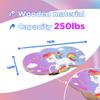 INFIDEZ 360 Degree Rotation Cute Unicorn Wooden Balance Board Kids With Crossed Base, Balance Wobble Board For Balance, Balance Board Toddler Supporter, Balance Boards for Stability and Core Training view 3