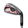 #7 Iron Single Carbon/Steel Shaft Rod Men's/Women's Right-Handed Golf Club Iron Beginners Golf Accessories (Men-red-Carbon)