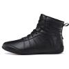 Zivopah Wrestling Shoes for Men Lightweight Breathable Training Shoe Leather Boxing Shoes for Adults Black view 3