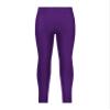 Jhaoyu Kids Girls Athletic Leggings High Waist Stretch Ballet Dance Tights Fitness Running Gym Yoga Sports Pants Dark Purple 6 Years view 2