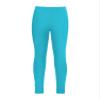 Jhaoyu Kids Girls Athletic Leggings High Waist Stretch Ballet Dance Tights Fitness Running Gym Yoga Sports Pants Lake Blue 6 Years view 1