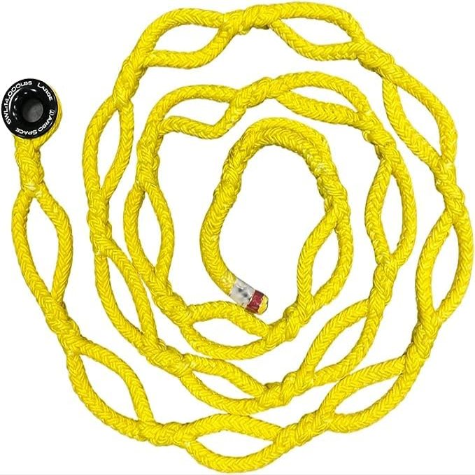 Arbo Space 5/8" LPX 12 Strand Polyester Hollow Braid Pluto Multi Tylaska Ring Arborist Rigging Sling (15feet)