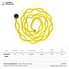 Arbo Space 5/8" LPX 12 Strand Polyester Hollow Braid Pluto Multi Tylaska Ring Arborist Rigging Sling (15feet) view 2