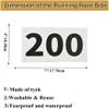 Kayiete 1-300 Running Race Bibs Large Numbers with Safety Pins for Marathon Race Events- Tyvek Tearproof Waterproof view 2