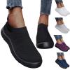 CsgrFagr Mens 990v5 Sneaker Fashion Summer Men Sports Shoes Flat Bottom Lightweight Slip On Flying Woven Sneaker (White, 10) view 2