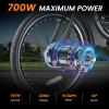 MOPHOTO Electric Tricycles for Adults, 3 Wheel E-Bike with 350W700W Motor, Folding or Cruiser Frame, Multiple Speeds and Tire Sizes view 2