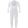 YiZYiF Kids Girls Rhinestone Full Body Long Sleeve Gymnastics Leotard Figure Ice Skating Competition Unitard Jumpsuit White 12 Years view 2