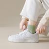 MAGIARTE Womens Mini Crew Ankle Socks Pure Cotton Athletic Casual Mutil Color Socks for Women 6-Pack (Mini Crew #06) view 2