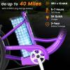 MOPHOTO Electric Tricycles for Adults, 3 Wheel E-Bike with 350W750W Motor, Folding or Cruiser Frame, Multiple Speeds and Tire Sizes view 3