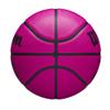 WILSON NBA DRV Outdoor Basketball with Pump - Pink, Size 7-29.5" view 4