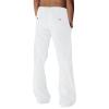 GOKKILRW Mens Casual Linen Pants Loose Fit Straight-Leg Elastic Drawstring Waist Summer Beach Yoga Long Trousers with Pockets(White,X-Large) view 2