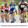 Kayiete 1-200 Running Race Bibs Large Numbers with Safety Pins for Marathon Race Events- Tyvek Tearproof Waterproof view 3