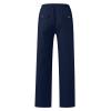 GOKKILRW Mens Casual Linen Pants Loose Fit Straight-Leg Elastic Drawstring Waist Summer Beach Yoga Long Trousers with Pockets(Navy,XX-Large) view 4
