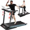 Treadmill with Desk Workstation & Adjustable Height, 300 lb Capacity, FUNMILY Walking Pad Treadmills with Desk & Incline & APP, Folding Work Tread Mill with Desktop for Home Office view 1