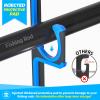 PLUSINNO H5 Horizontal Fishing Rod/Pole Holders for Garage, Wall or Ceiling Mounted Fishing Rod Rack, Aviation Aluminum Fishing Pole Holder Holds up to 20 Rod or Combos Fishing Gear and Gifts for Men view 3