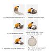HIRNER Fashion Portable Dressing Room Pop Up Shower Privacy Tent Spacious Dressing Changing Room with Carrying Bag for Toilet Camping Biking Beach Modern view 4